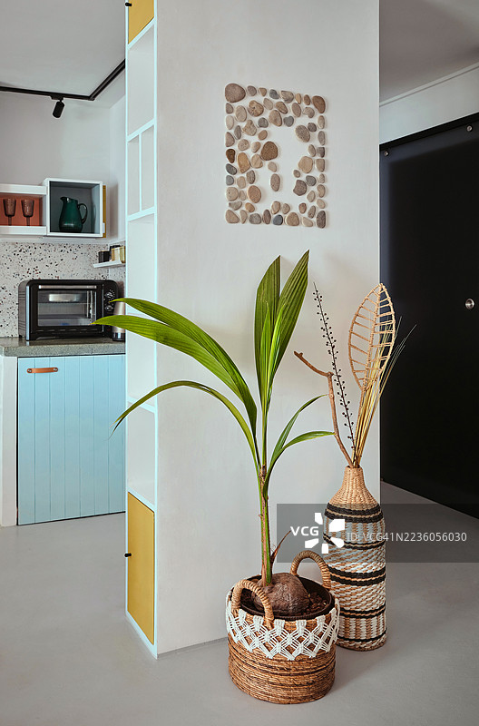 公寓内的室内设计图片素材