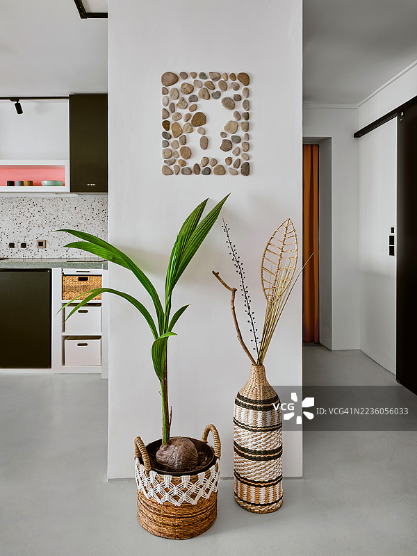 公寓内的室内设计图片素材