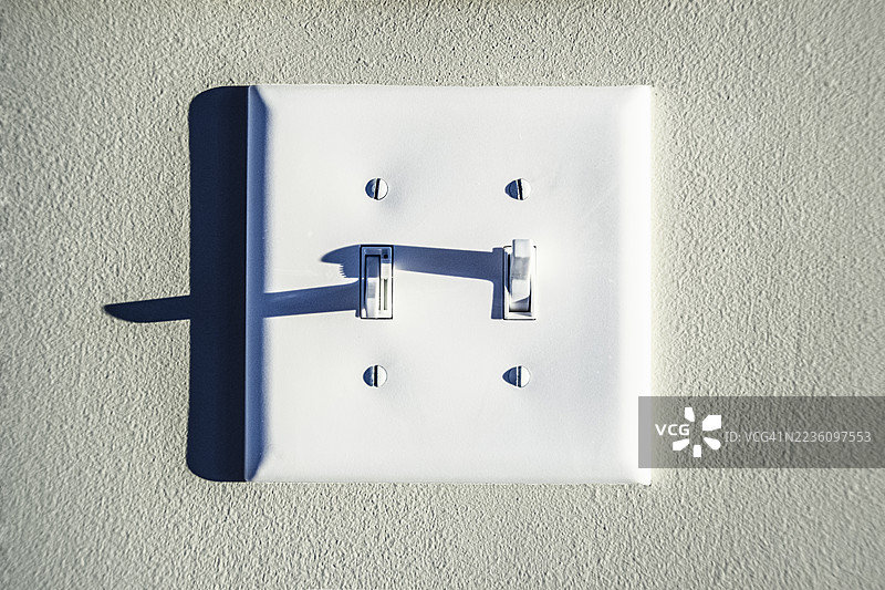 带调光开关的灯开关图片素材