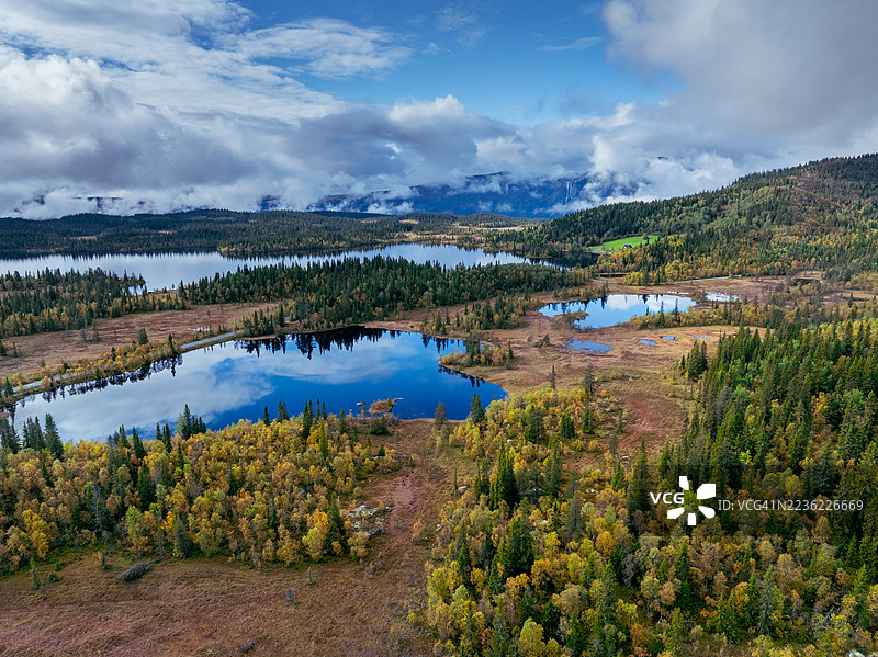赫姆塞达尔的秋天图片素材