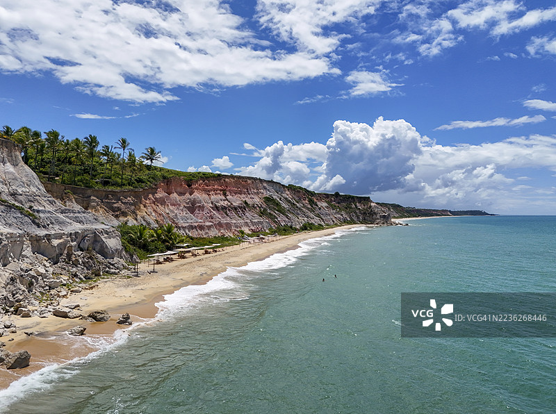 巴伊亚州特朗科索的巴拉河海滩图片素材