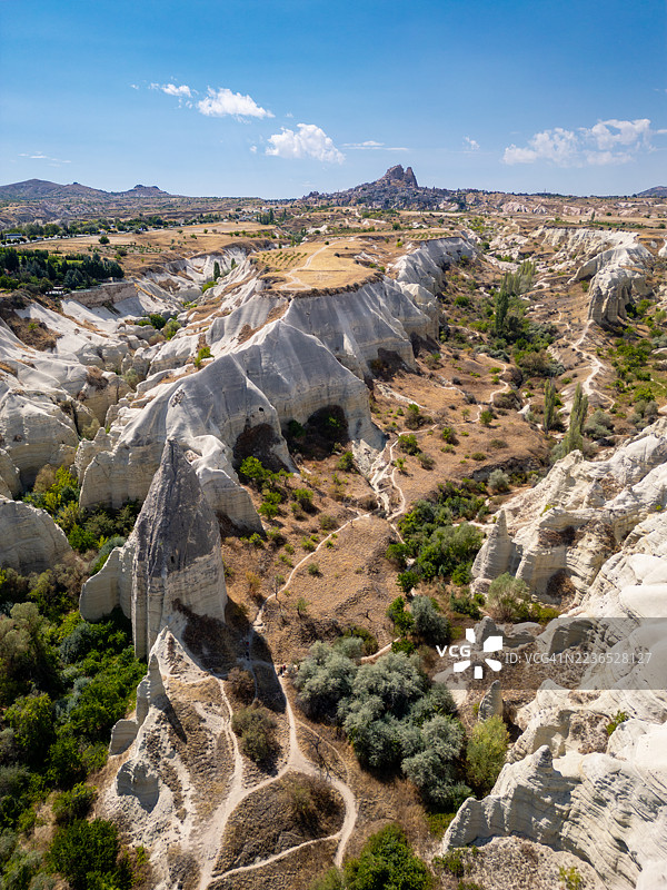 土耳其卡帕多奇亚的爱情谷图片素材