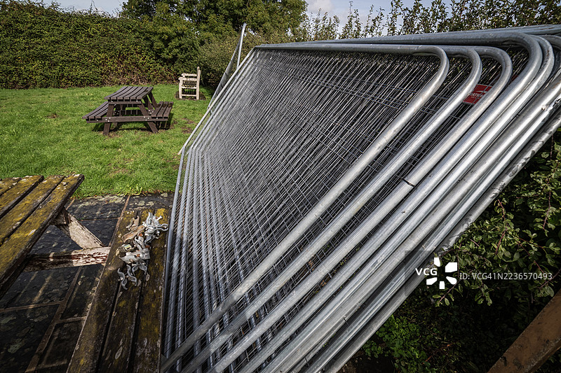 临时围栏板图片素材