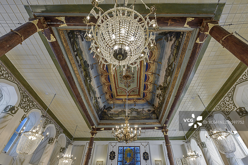 燕波犹太会堂的信仰低语图片素材