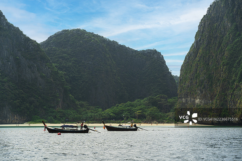 皮皮岛，安达曼海著名的浮潜胜地，甲米，普吉岛，畅游您梦想中的泰国图片素材