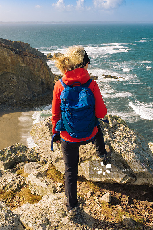 法国布列塔尼的凯普德拉舍夫尔图片素材