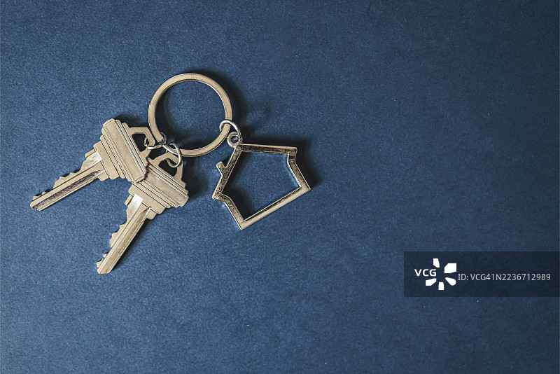 银色房屋的特写镜头图片素材