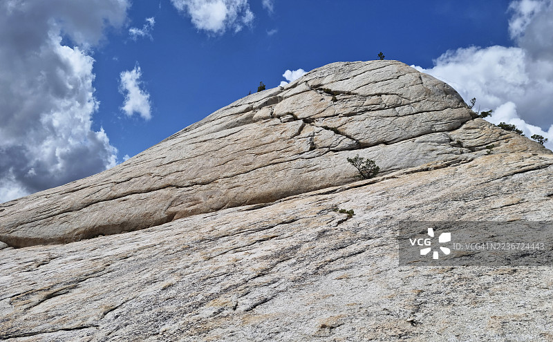 优胜美地国家公园的伦伯特圆顶景观图片素材