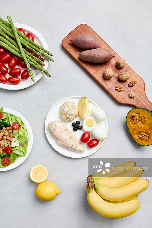 饮食，节食，健康饮食，健康，蔬菜，沙拉图片素材