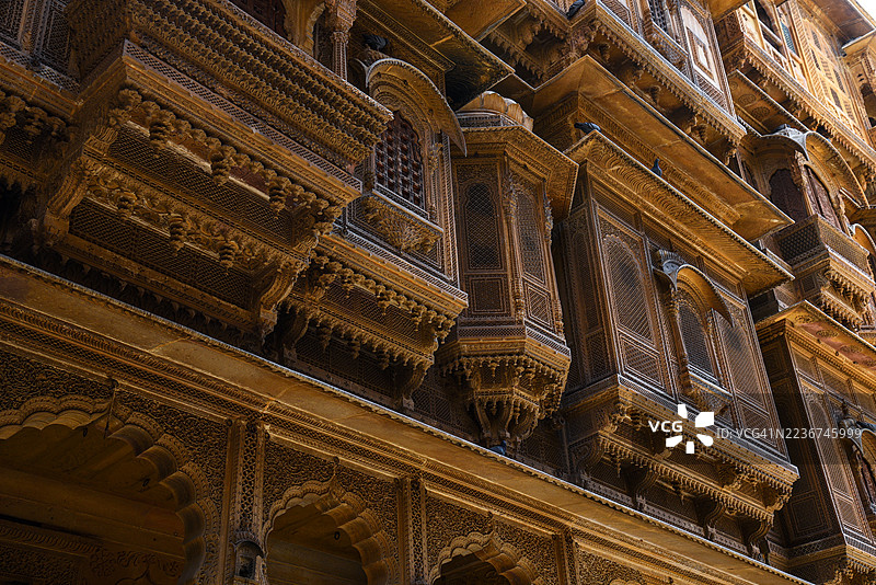 贾伊萨尔梅尔的帕特旺哈维利图片素材