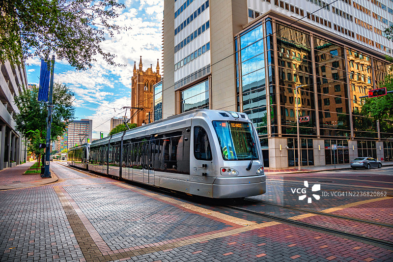 休斯顿轻轨图片素材