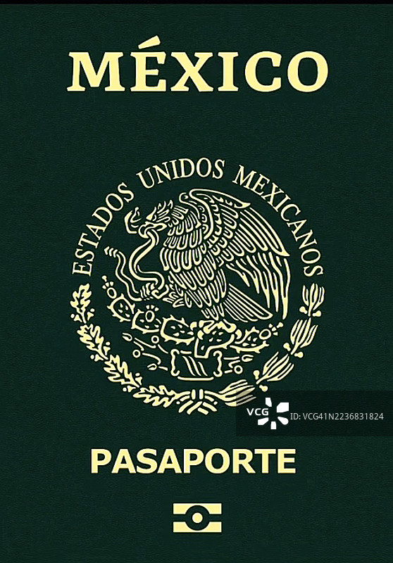 墨西哥国际旅行护照图片素材