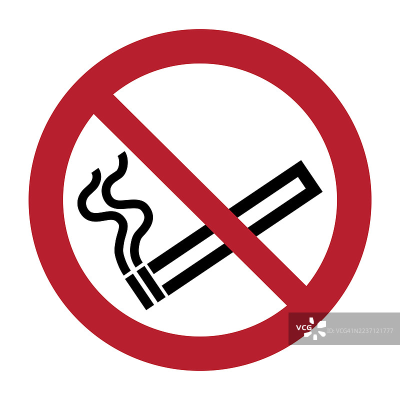 禁止吸烟标志图片素材