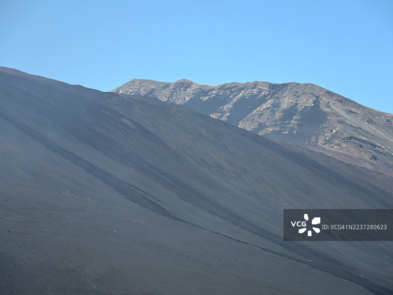 埃特纳山坡上的博韦谷图片素材