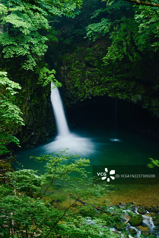 京畿道抱川市的鸽子瀑布图片素材