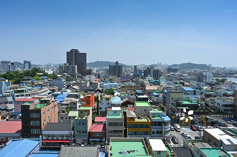 全南，木浦市，木浦天空周图片素材