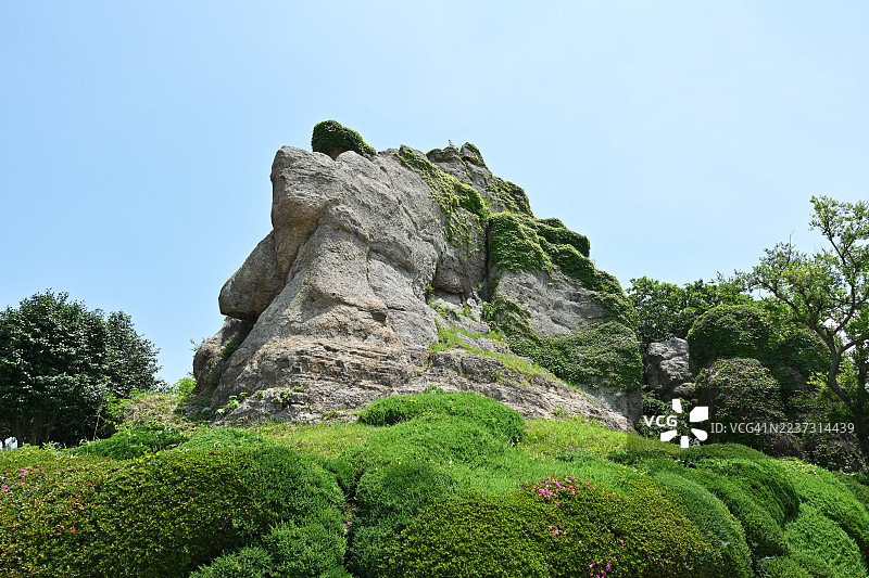 全罗南道，木浦市，瑜达山图片素材