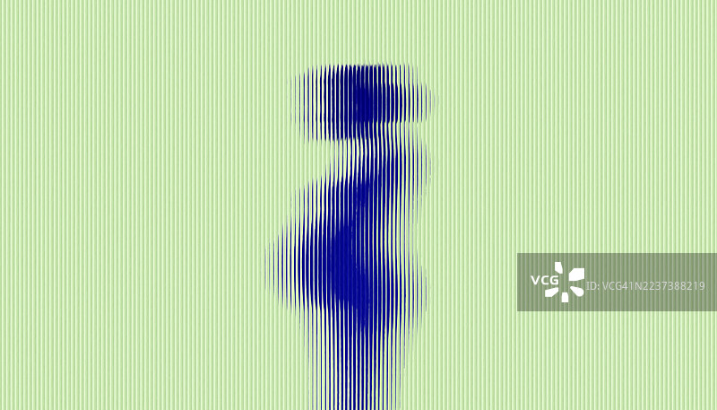 剪影风格的孕妇形象，透过带纹路的玻璃拍摄，概念图图片素材