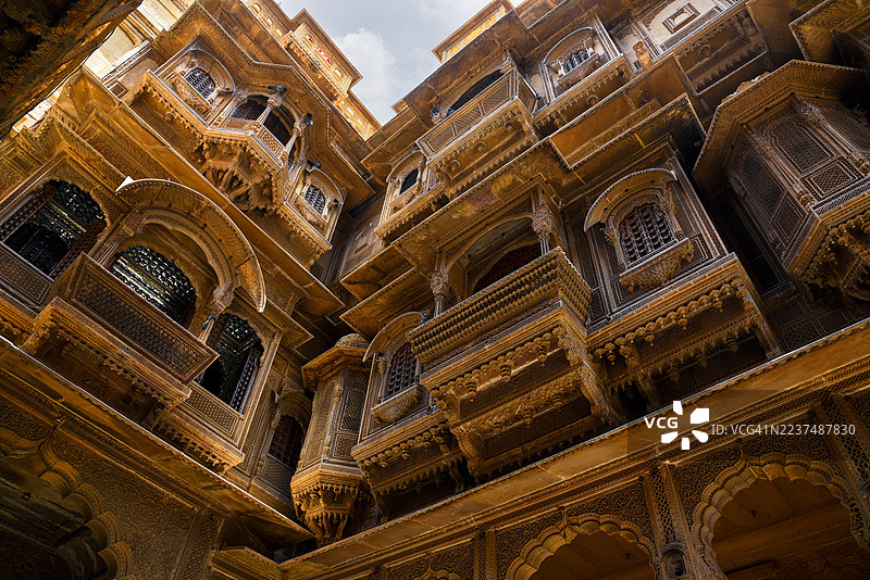 帕特旺基哈维利，焦特布尔，拉贾斯坦邦图片素材