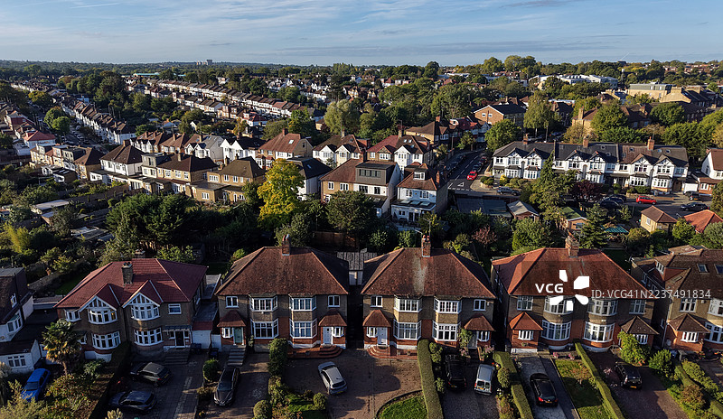 北伦敦住房图片素材