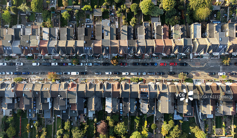 街道和房屋图片素材