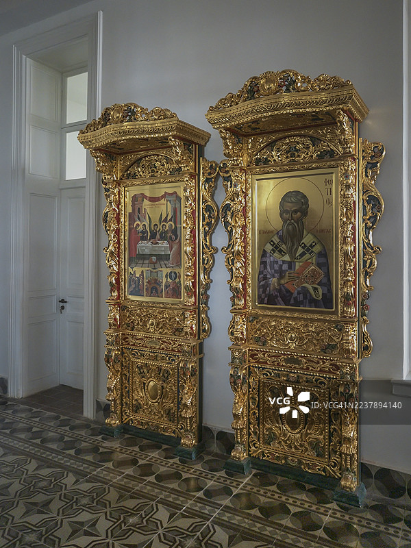 土耳其伊斯坦布尔海贝尔岛神学院图片素材