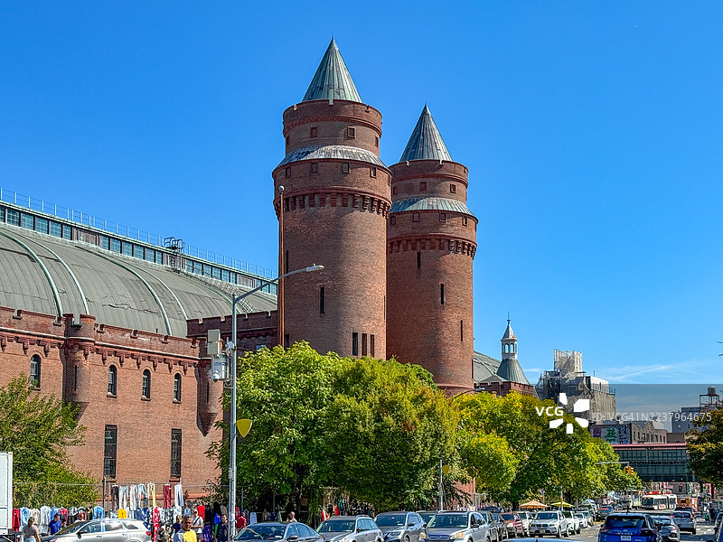 布朗克斯的金桥军械库外观图片素材