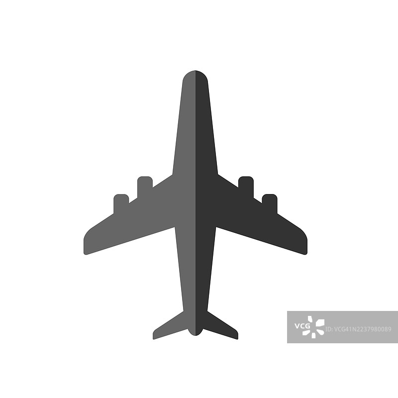 飞机图标矢量图图片素材