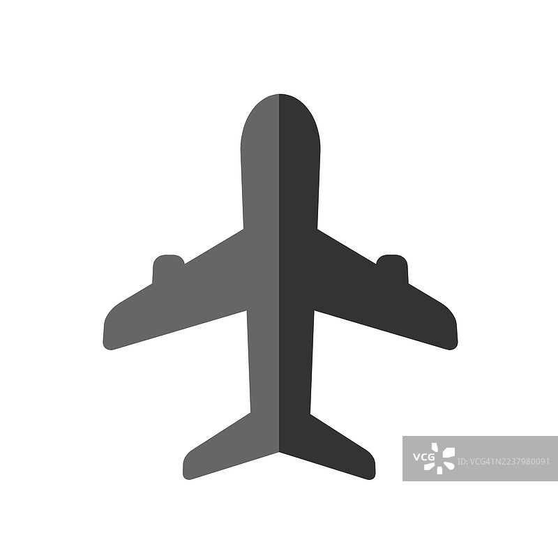 飞机图标矢量图图片素材