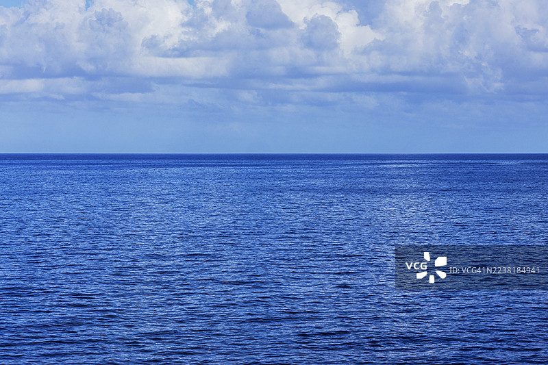 2025年7月9日，太平洋与天空，夏威夷科纳图片素材