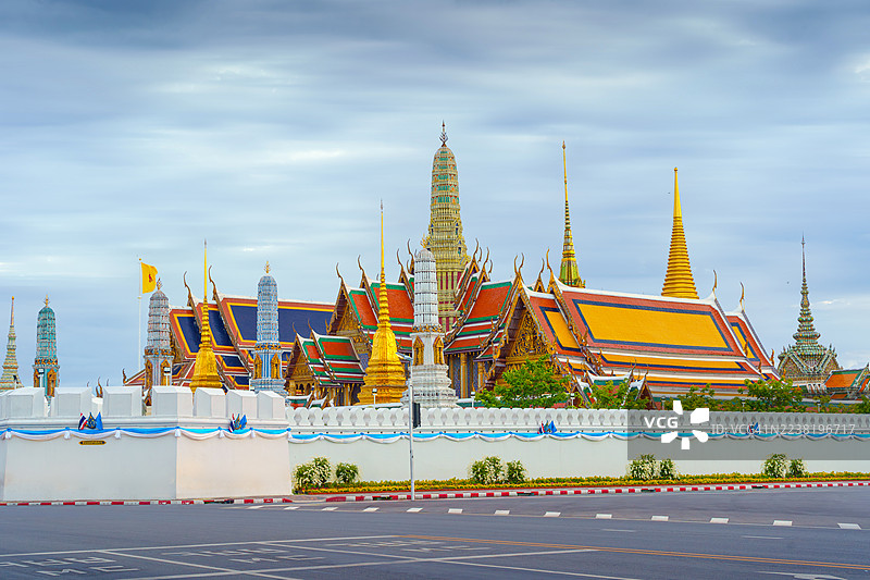泰国曼谷大皇宫玉佛寺图片素材