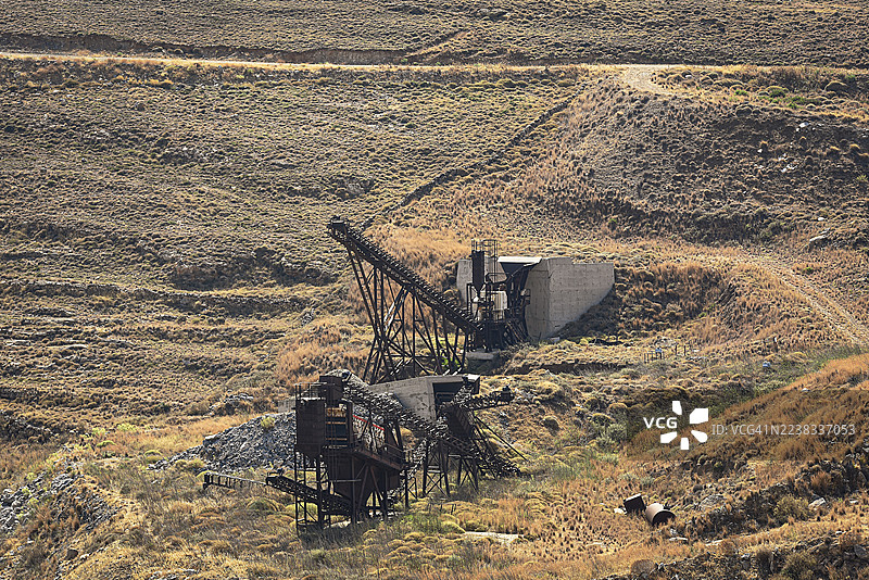 老矿井图片素材