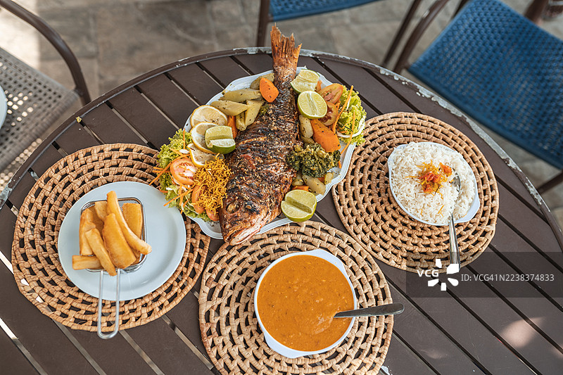 巴西热带食物在伯南布哥图片素材