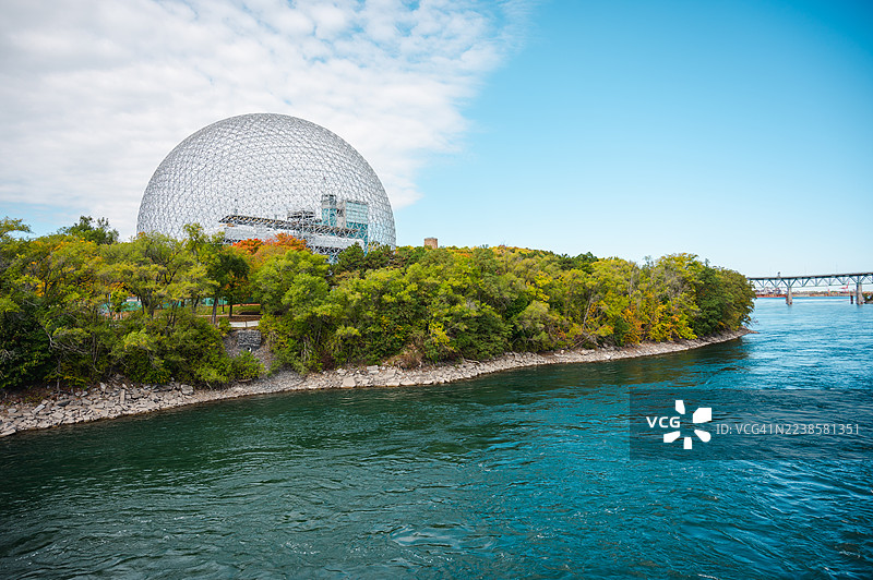 秋天的让·德拉波公园，蒙特利尔图片素材