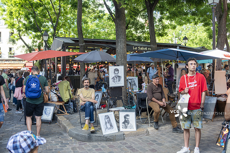 蒙马特图片素材