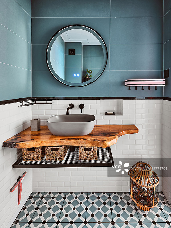 现代浴室设计图片素材