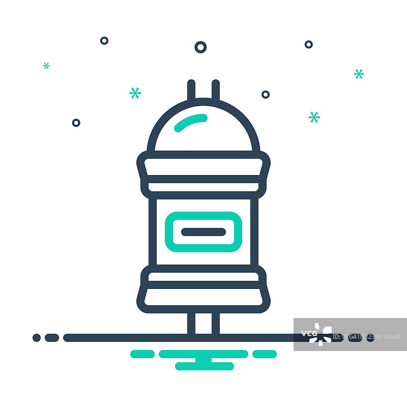 邮箱柱图片素材