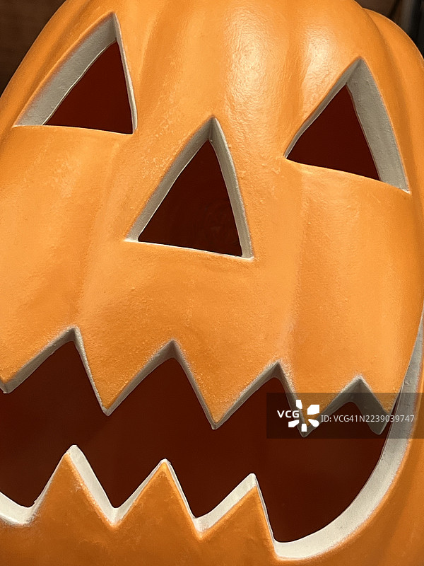万圣节装饰南瓜脸图片素材