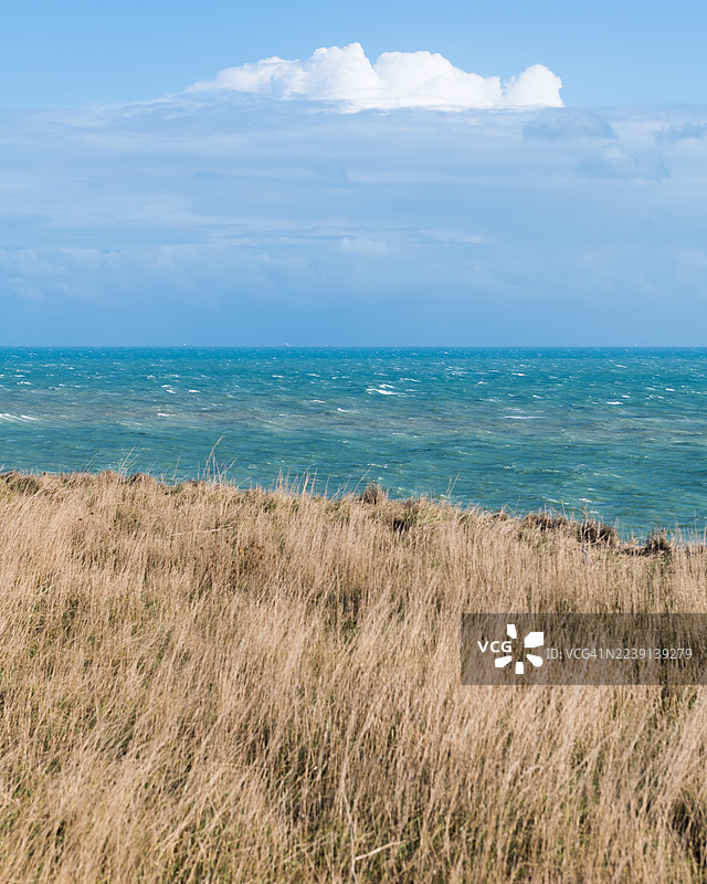 从比奇角俯瞰英吉利海峡图片素材