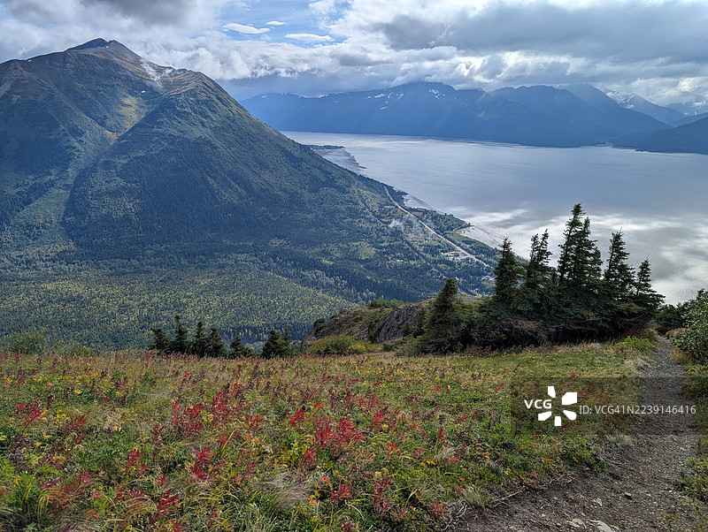 阿拉斯加徒步图片素材