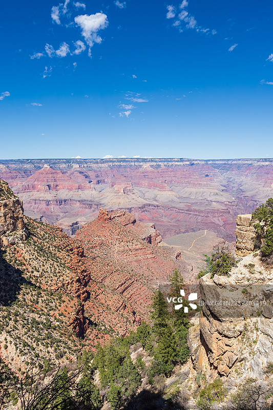 布莱特天使小径，大峡谷国家公园图片素材