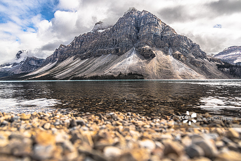弓形湖图片素材