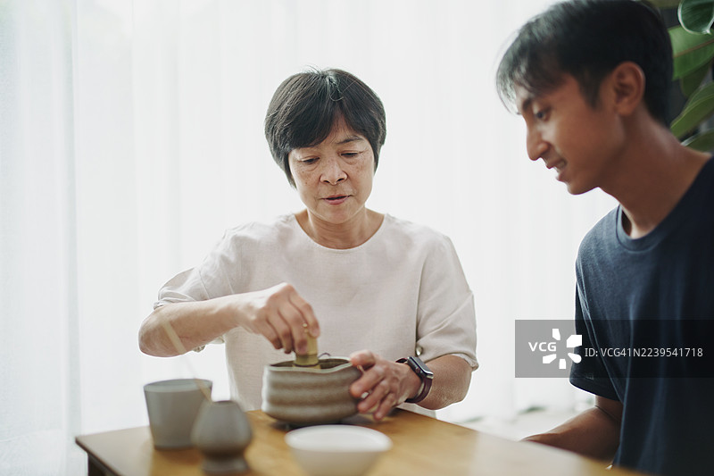 一起制作抹茶图片素材