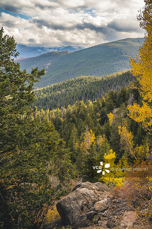 秋季的落基山国家公园图片素材