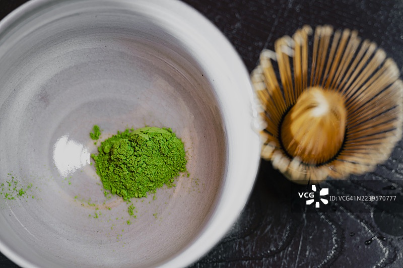 准备抹茶茶图片素材