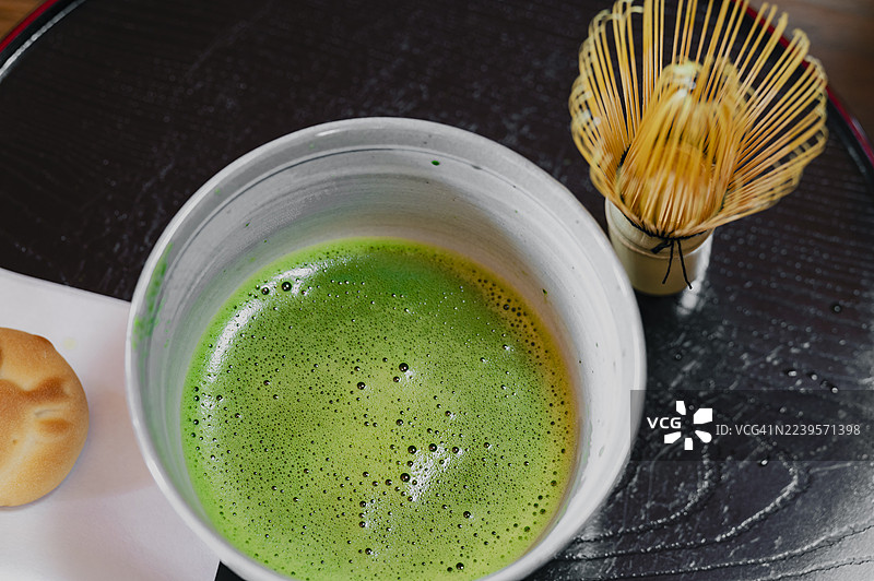 准备抹茶茶图片素材