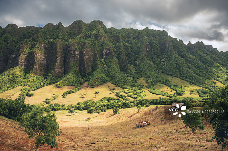 恐龙谷，位于库阿洛牧场图片素材