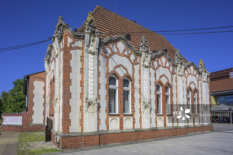 克罗地亚梅季穆尔耶县恰科韦茨的分离主义风格商业建筑图片素材