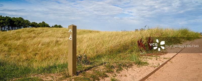 约翰·缪尔步道-无障碍通道-北伯威克图片素材