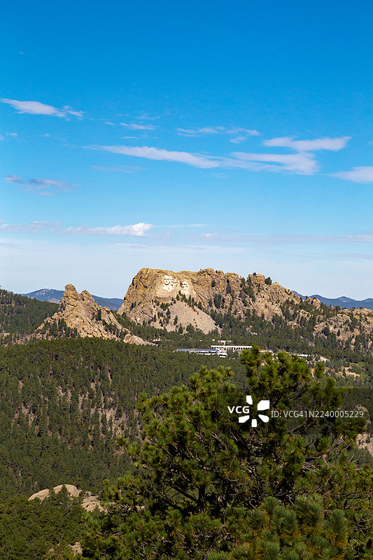 拉什莫尔山图片素材